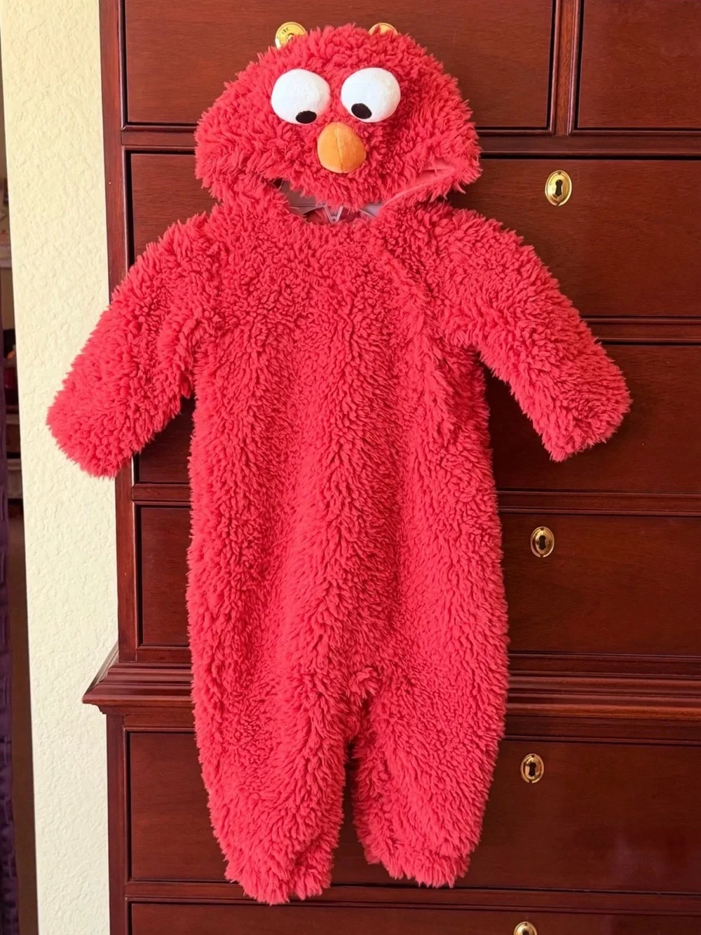 POTTERY BARN 1pc Plush Red ELMO Sesame Street COSTUME Sz 12-24M